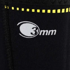 Chaussons Plongée Néoprène 3mm - Noir -Sportmania chausson neoprene de plongee scd 100 3mm 4