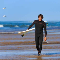 Chaussons Bas Surf 500 Néoprène 2mm Gris Noir -Sportmania chaussons bas surf 500 neoprene 2mm gris noir 10