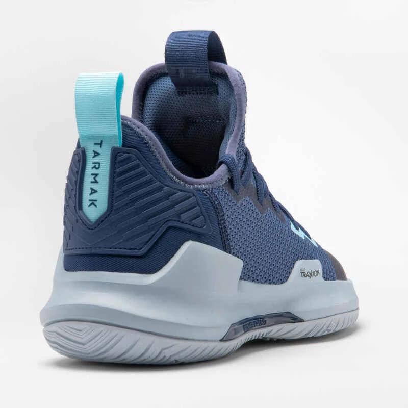 CHAUSSURES DE BASKETBALL TIGE BASSE HOMME/FEMME - FAST 500 MARINE BLEU CLAIR 5 CHAUSSURES DE BASKETBALL TIGE BASSE HOMME/FEMME - FAST 500 MARINE BLEU CLAIR – Image 5