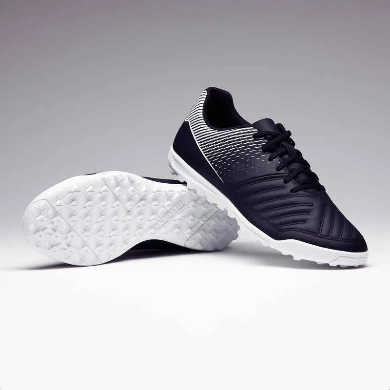 Kipsta Chaussure De Football Adulte Terrain Dur Agility 100 TURF TF Noire Blanche 13 Kipsta Chaussure De Football Adulte Terrain Dur Agility 100 TURF TF Noire Blanche – Image 13