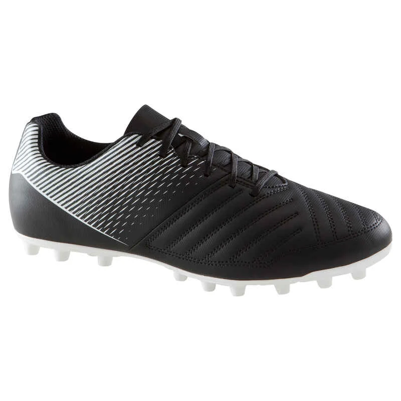 Kipsta Chaussure De Football Adulte Terrains Secs Agility 100 AG/FG Adulte Noir 1 Kipsta Chaussure De Football Adulte Terrains Secs Agility 100 AG/FG Adulte Noir