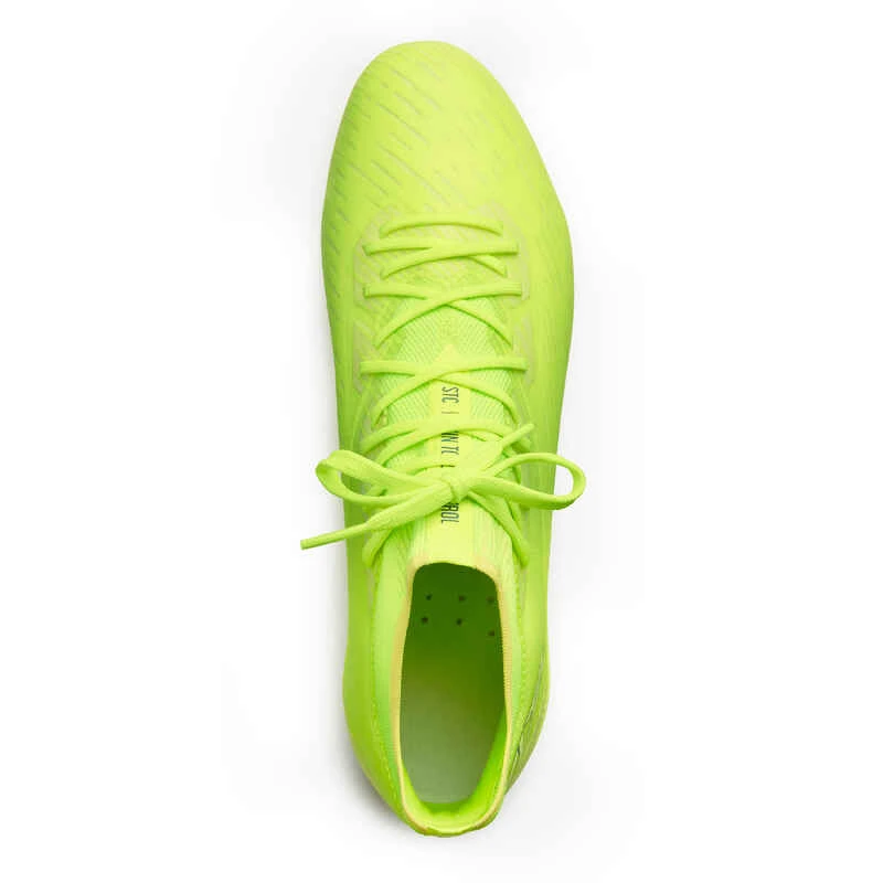 Kipsta Chaussure De Football Adulte Terrains Secs CLR FG Néon Jaune 6 Kipsta Chaussure De Football Adulte Terrains Secs CLR FG Néon Jaune – Image 6