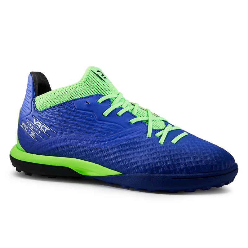 Kipsta Chaussure De Football Enfant Pour Terrain Dur VIRALTO III TURF TF Bleu Vert 1 Kipsta Chaussure De Football Enfant Pour Terrain Dur VIRALTO III TURF TF Bleu Vert