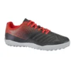 Kipsta Chaussure De Football Terrain Dur Agility 100 TURF TF Noire Rouge