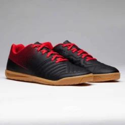 Chaussures De Futsal Enfant Agility 100 Noire Rouge -Sportmania chaussure de futsal enfant agility 100 noire rouge 6