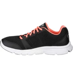 Kalenji CHAUSSURE JOGGING FEMME RUN ONE PLUS NOIR CORAIL -Sportmania chaussure jogging femme run one plus noir corail 2