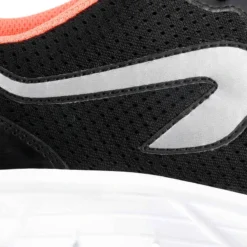 Kalenji CHAUSSURE JOGGING FEMME RUN ONE PLUS NOIR CORAIL -Sportmania chaussure jogging femme run one plus noir corail 8