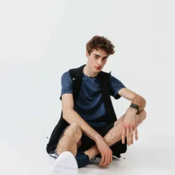 CHAUSSURES DE RUNNING HOMME KALENJI RUN 100 BLUE JEAN 27 CHAUSSURES DE RUNNING HOMME KALENJI RUN 100 BLUE JEAN -Sportmania chaussure jogging homme run 100 gris 10