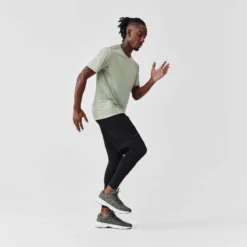 Kalenji CHAUSSURE DE RUNNING HOMME RUN CUSHION KAKI -Sportmania chaussure jogging homme run cushion noir jaune 7