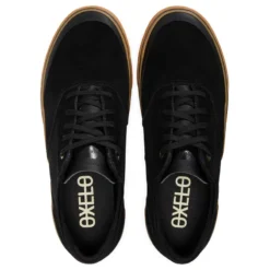 Chaussures Basses De Skateboard Adulte VULCA 500 Noire, Semelle Gomme -Sportmania chaussures basses de skateboard adulte vulca 500 noire semelle gomme 5