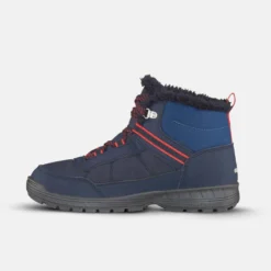 Quechua CHAUSSURES CHAUDES IMPERMÉABLES DE RANDONNÉE - SH100 WARM SCRATCH - ENFANT 35-38 -Sportmania chaussures chaudes impermeables de randonnee sh100 warm scratch enfant 35 38 2