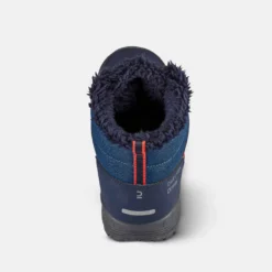 Quechua CHAUSSURES CHAUDES IMPERMÉABLES DE RANDONNÉE - SH100 WARM SCRATCH - ENFANT 35-38 -Sportmania chaussures chaudes impermeables de randonnee sh100 warm scratch enfant 35 38 5