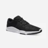 CHAUSSURES DE FITNESS HOMME 100 2.0 NOIR BLANC