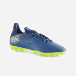 Kipsta CHAUSSURES DE FOOTBALL VIRALTO I MG BLEU JAUNE