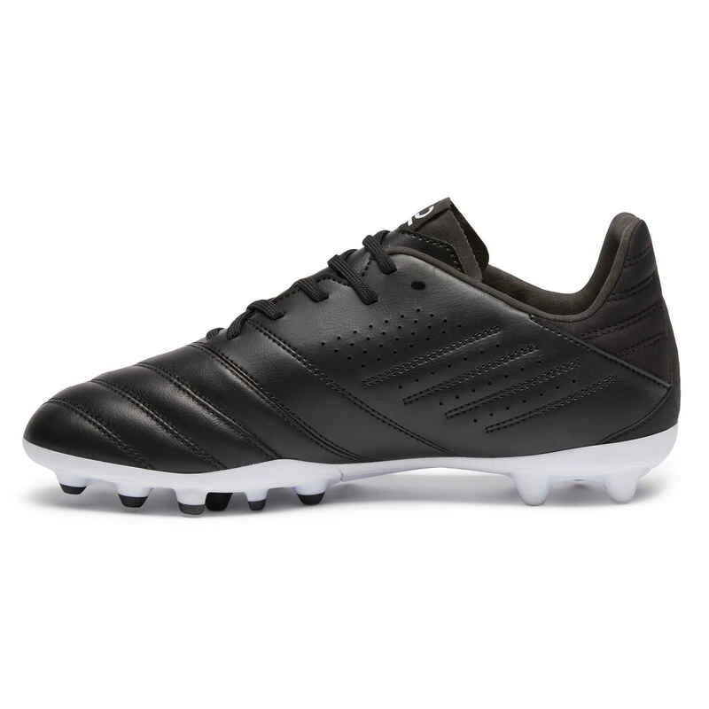 Kipsta CHAUSSURES DE FOOTBALL VIRALTO II CUIR MG NOIR 3 Kipsta CHAUSSURES DE FOOTBALL VIRALTO II CUIR MG NOIR – Image 3