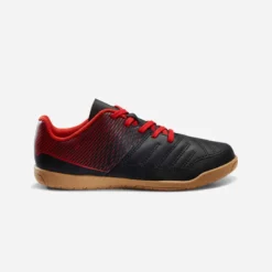 Kipsta Chaussures De Futsal Enfant 100 Noir Rouge 13 Kipsta Chaussures De Futsal Enfant 100 Noir Rouge -Sportmania chaussures de futsal enfant 100 noir rouge 3
