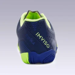 Kipsta Chaussures De Futsal GINKA 500 Bleu Foncé -Sportmania chaussures de futsal ginka 500 noir 5
