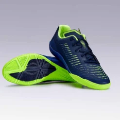 Kipsta Chaussures De Futsal GINKA 500 Bleu Foncé -Sportmania chaussures de futsal ginka 500 noir 6