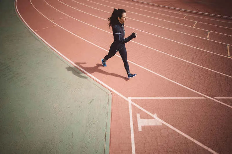 Chaussures De Marche Athlétique RW 500 Bleues 2 Chaussures De Marche Athlétique RW 500 Bleues – Image 2