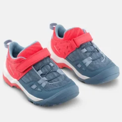 Quechua Chaussures De Randonnée Enfant à Scratch Crossrock Rose Bleue Du 24 AU 34 -Sportmania chaussures de randonnee enfant a scratch crossrock rose bleue du 24 au 34 3
