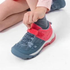 Quechua Chaussures De Randonnée Enfant à Scratch Crossrock Rose Bleue Du 24 AU 34 -Sportmania chaussures de randonnee enfant a scratch crossrock rose bleue du 24 au 34 5