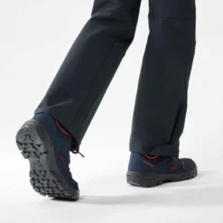 Quechua Chaussures De Randonnée Enfant Avec Lacets MH100 Bleu Corail Du 35 Au 38 -Sportmania chaussures de randonnee enfant avec lacets mh100 bleu corail du 35 au 38 4