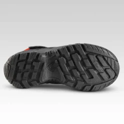 Quechua Chaussures De Randonnée Enfant Montantes MH100 MID KID Grises/rouges 24 AU 34 -Sportmania chaussures de randonnee enfant montantes mh100 mid kid grisesslashrouges 24 au 34 4