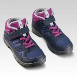 Quechua Chaussures De Randonnée Enfant Montantes MH100 MID KID Violette 24 AU 34 -Sportmania chaussures de randonnee enfant montantes mh100 mid kid violette 24 au 34 2