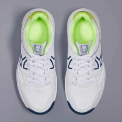 Artengo CHAUSSURES DE TENNIS ENFANT TS530 LACET BLANC JAUNE 13 Artengo CHAUSSURES DE TENNIS ENFANT TS530 LACET BLANC JAUNE -Sportmania chaussures de tennis enfant ts530 lacet bleu rose 5