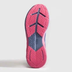 Chaussures De Running Enfant - Kiprun Fast Roses Bleues -Sportmania chaussures enfant d athletisme at 500 kiprun fast rose fluo bordeaux 4