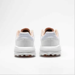 CHAUSSURE GOLF FEMME - WW500 BLANCHE ET BEIGE ROSÉ -Sportmania chaussures golf femme ww500 blanches et beige rose 3