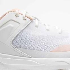 CHAUSSURE GOLF FEMME - WW500 BLANCHE ET BEIGE ROSÉ -Sportmania chaussures golf femme ww500 blanches et beige rose 4