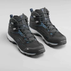 Quechua Chaussures Imperméables De Randonnée Montagne - MH100 Mid Noir - Homme -Sportmania chaussures impermeables de randonnee montagne mh100 mid noir homme 3