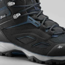 Quechua Chaussures Imperméables De Randonnée Montagne - MH100 Mid Noir - Homme -Sportmania chaussures impermeables de randonnee montagne mh100 mid noir homme 5