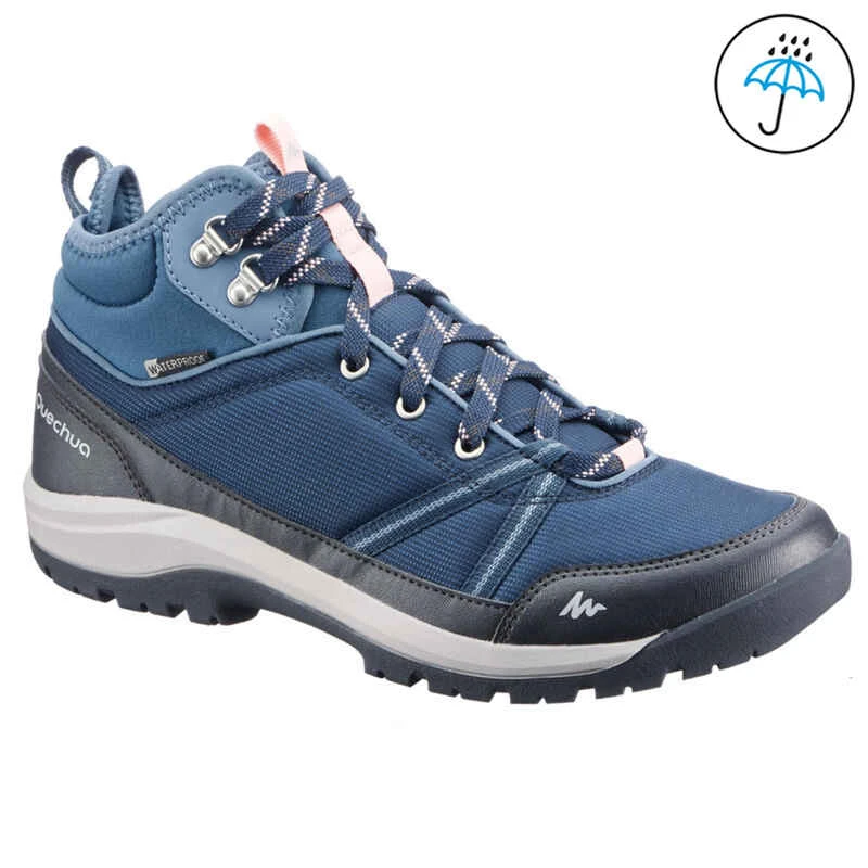 Quechua Chaussures De Randonnée Imperméables- NH150 Mid WP - Femme 1 Quechua Chaussures De Randonnée Imperméables- NH150 Mid WP - Femme