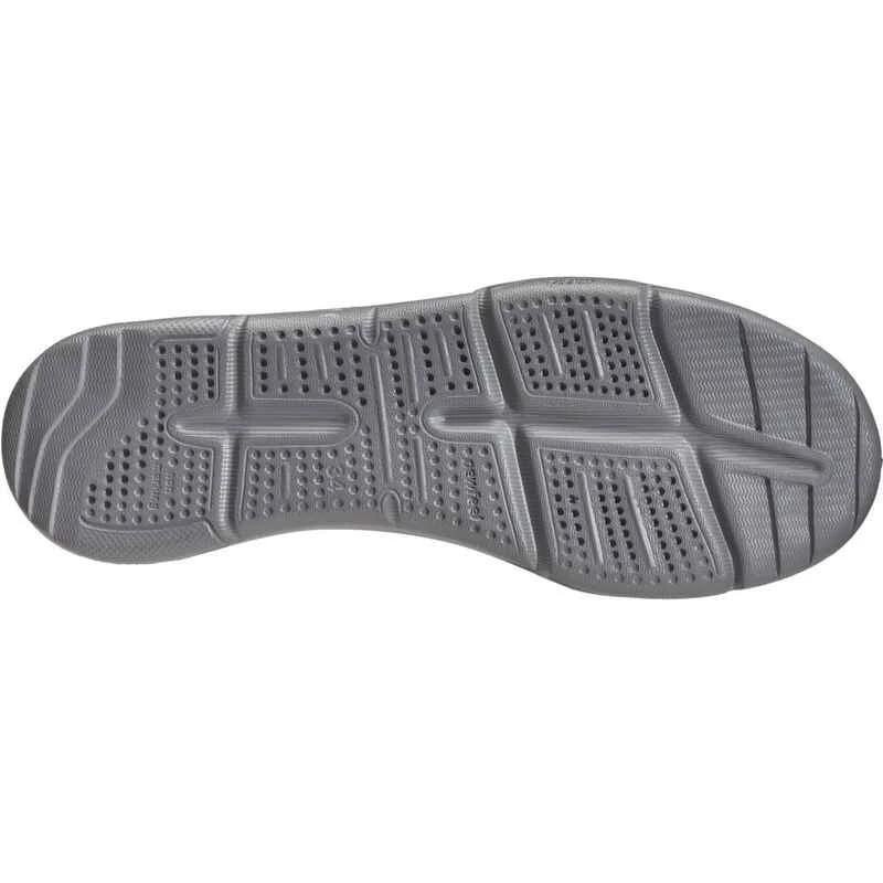 Ballerines à Scratch Enfant - PW 160 BR'EASY JR Grises Du 28 Au 39 6 Ballerines à Scratch Enfant - PW 160 BR'EASY JR Grises Du 28 Au 39 – Image 6