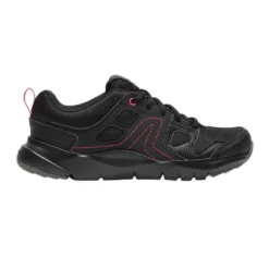 Chaussures Marche Active Femme HW 100 Noir / Rose