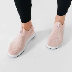 Chaussures Marche Urbaine Femme Slip On Knit Rose -Sportmania chaussures marche urbaine femme slip on knit rose 7