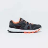 CHAUSSURES RUNNING & ATHLÉTISME ENFANT KIPRUN GRIP GRISES ET NOIRES ORANGES FLUO