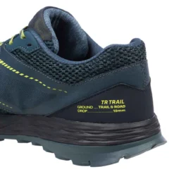 CHAUSSURES TRAIL RUNNING POUR HOMME TR BLEU NUIT -Sportmania chaussures trail running pour homme tr bleu fonce slashjaune 4