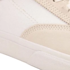 Chaussures Vulcanisées De Skateboard Adulte VULCA 500 II Blanche, / Blanche. -Sportmania chaussures vulcanisees de skateboard adulte vulca 500 ii blanche slash blanche 14