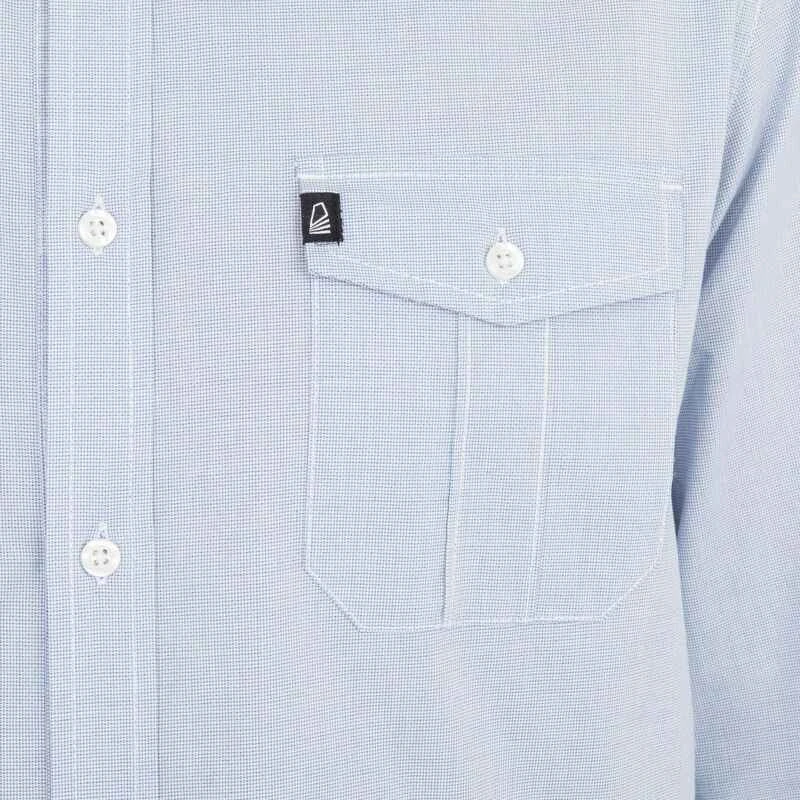 Tribord Chemise Bateau Homme SAILING 100 Bleu 8 Tribord Chemise Bateau Homme SAILING 100 Bleu – Image 8