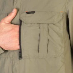 Chemise Manches Longues Légère Et Respirante Chasse Homme - 520 Kaki -Sportmania chemise manches longues legere et respirante chasse 520 kaki 14
