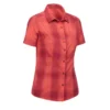 Quechua Chemises Manches Courtes TRAVEL 100 Femme Corail