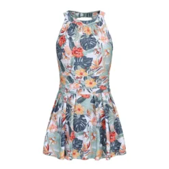 Women One-piece Skirt Swimsuit - CN Amber 1P GLORY