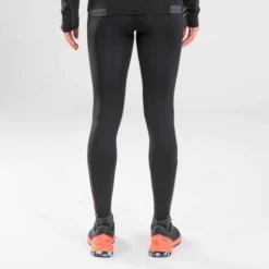 LEGGING DE TRAIL RUNNING LONG FEMME EMBOSS NOIR BRONZE 14 LEGGING DE TRAIL RUNNING LONG FEMME EMBOSS NOIR BRONZE -Sportmania collant trail running femme noir emboss 2