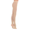Collants De Danse Classique Avec Pieds Beige Fille