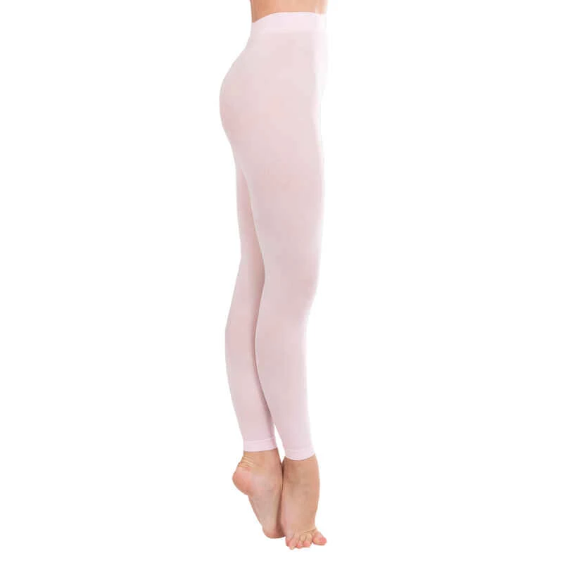 Collants De Danse Classique Sans Pieds Roses Fille 1 Collants De Danse Classique Sans Pieds Roses Fille