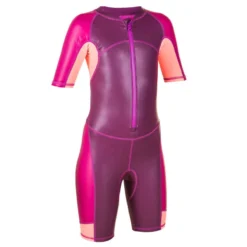 Combinaison De Natation Fille - Shorty 100 Kloupi - Violet Rose Corail 11 Combinaison De Natation Fille - Shorty 100 Kloupi - Violet Rose Corail -Sportmania combinaison de natation garcon shorty 100 kloupi bleu rouge 4