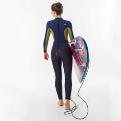 Combinaison SURF Femme Néoprène 3/2mm 500 Back Zip Bleu Marine 15 Combinaison SURF Femme Néoprène 3/2mm 500 Back Zip Bleu Marine -Sportmania combinaison integrale femme 3slash2 500 back zip 7